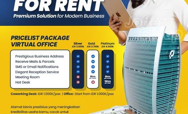 Paket Virtual Office di Pelindo Tower Jakarta Utara