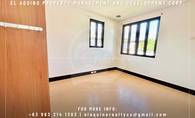 3-Bedroom, 3-Bathroom Unfurnished House for Rent – Cuayan, Angeles City, Pampanga