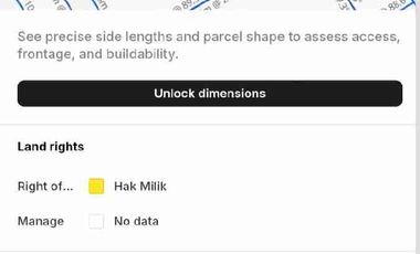 Lahan premium padang galak los Sungai SHM ready zona Pariwisata atau Pink lingkungan asri sangat bagus untuk Komplek villa komersil