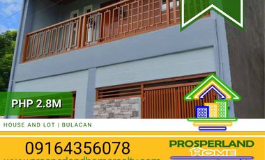 HOUSE AND LOT FOR SALE IN BULACAN