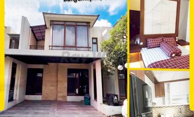 Rumah Mewah 2 Lantai Full Furnished Cluster Elite Laguna Spring Jogja