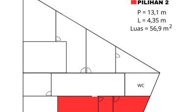Ruang Usaha Bulanan Mulai dari 5jt di Jalan Solo km.11 Jogja