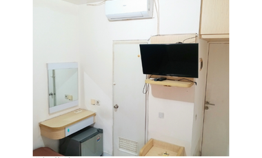 sewa bulanan apartemen Aeropolis Residence 1 tower B full furnished Neglasari Tangerang Banten AR1 Furniture lengkap seberang bandara Soekarno Hatta studio termurah