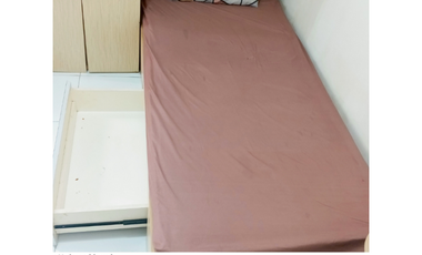 sewa bulanan apartemen Aeropolis Residence 1 tower B full furnished Neglasari Tangerang Banten AR1 Furniture lengkap seberang bandara Soekarno Hatta studio termurah