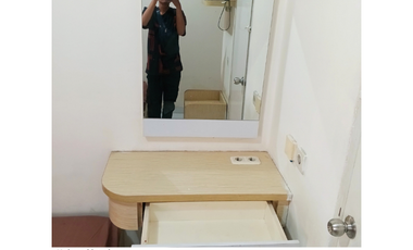 sewa bulanan apartemen Aeropolis Residence 1 tower B full furnished Neglasari Tangerang Banten AR1 Furniture lengkap seberang bandara Soekarno Hatta studio termurah