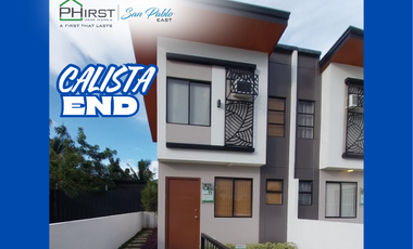 2BR 1T&B Townhouse For Sale, Phirst Park Homes, San Pablo Laguna