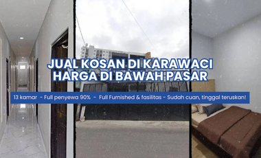 Dijual Kost 21 kamar eksklusif harga di bawah pasaran, pendapatan 453 jt/bulan