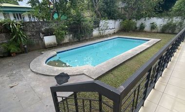 For Lease: 5BR House in Dasmariñas Village Makati | 1,000 sqm Lot | Semi-Furnished