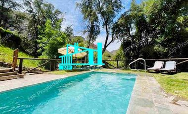 Venta resort cabaña cajón del maipo inversión