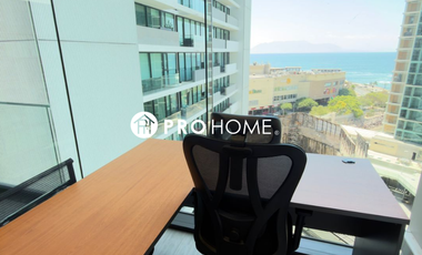 Oficina de Alta Eficiencia: Vista al Mar y Hub de Negocios