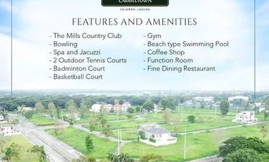 Residential Lots for Sale in Carmeltown Canlubang Laguna
