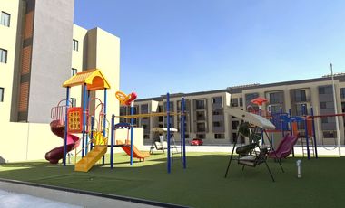 Departamento Villas La Joya baño recamara dos patios