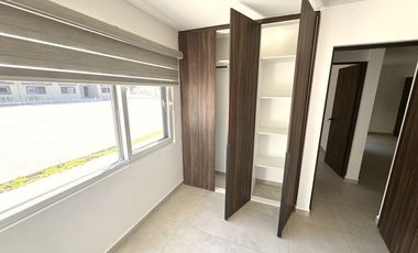 Departamento Villas La Joya baño recamara dos patios