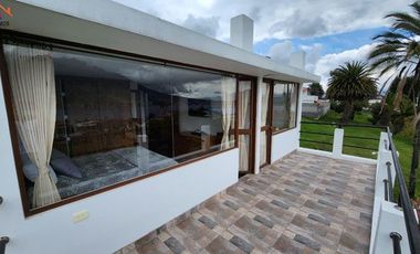 Casa de venta en Otavalo sector San Rafael de la Laguna, 4738 m2