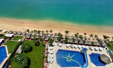 PH de 2 Pisos con Frente de Playa, en La Bahia de Acapulco