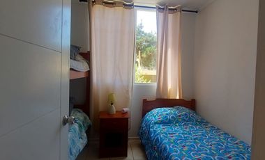 HERMOSO DEPARTAMENTO EN CONDOMINIO PINARES DEL CANELILLO EN ALGARROBO.