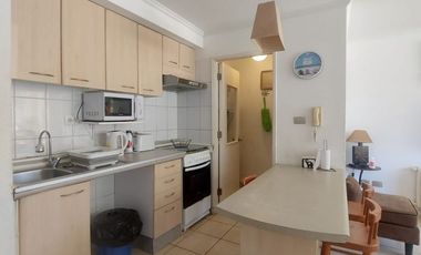HERMOSO DEPARTAMENTO EN CONDOMINIO PINARES DEL CANELILLO EN ALGARROBO.