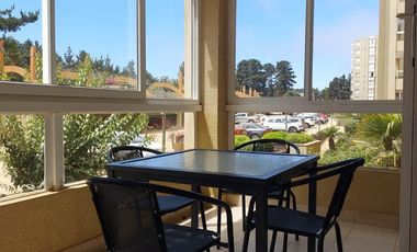 HERMOSO DEPARTAMENTO EN CONDOMINIO PINARES DEL CANELILLO EN ALGARROBO.