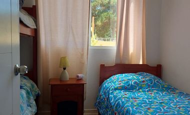 HERMOSO DEPARTAMENTO EN CONDOMINIO PINARES DEL CANELILLO EN ALGARROBO.