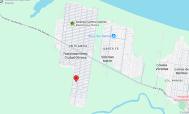 CASITA EN ZONA VERDE de ADJUDICACION en !REMATE ¡ Pirita 206, Santa Fe, 96535 Fraccionamiento Cdad. Olmeca, Ver.