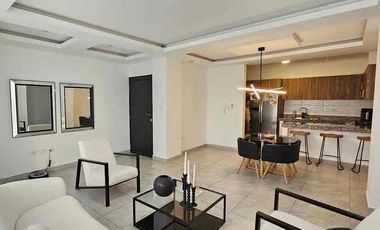 Se alquila departamento amoblado moderno 3 habitaciones en Santa Cecilia Ceibos