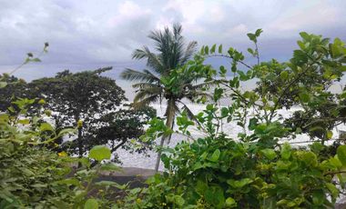 di sewakan lahan los pantai beach frount di desa antap selemadeg barat tabanan bali.