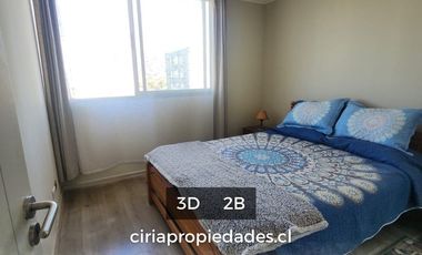 Arriendo 3D+2B en Altos de Yungay en $450.000 (GGCC incluídos)