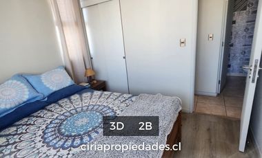Arriendo 3D+2B en Altos de Yungay en $450.000 (GGCC incluídos)