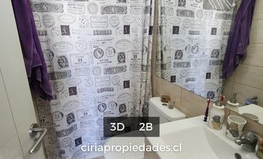 Arriendo 3D+2B en Altos de Yungay en $450.000 (GGCC incluídos)