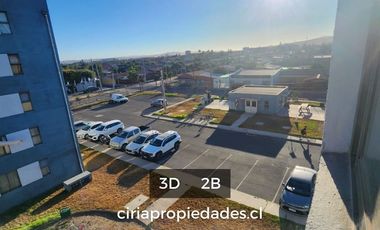 Arriendo 3D+2B en Altos de Yungay en $450.000 (GGCC incluídos)