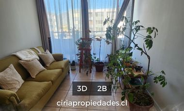 Arriendo 3D+2B en Altos de Yungay en $450.000 (GGCC incluídos)
