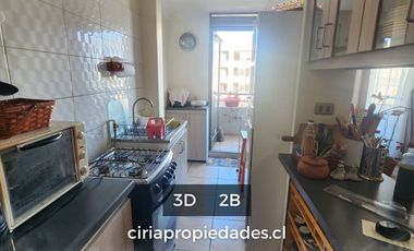 Arriendo 3D+2B en Altos de Yungay en $450.000 (GGCC incluídos)