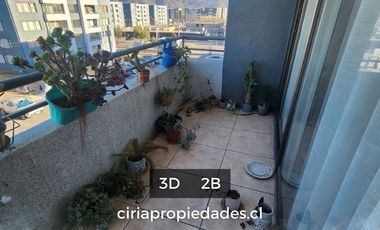 Arriendo 3D+2B en Altos de Yungay en $450.000 (GGCC incluídos)