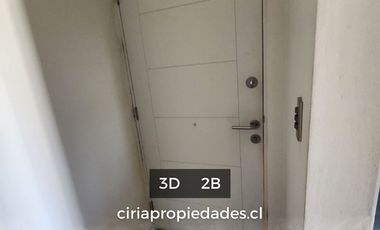 Arriendo 3D+2B en Altos de Yungay en $450.000 (GGCC incluídos)