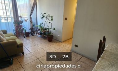 Arriendo 3D+2B en Altos de Yungay en $450.000 (GGCC incluídos)