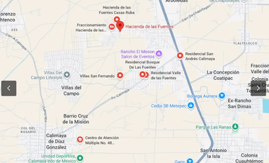 Gran Oportunidas Casa En Fraccionamiento Hacienda De Las Fuentes Calimaya No Creditos Recursos Propios Sm