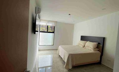 📍Departamento amueblado  en RENTA ubicado en Temozón Norte, Mérida, Yucatán