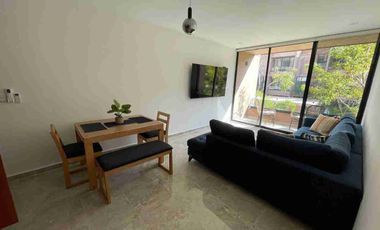 📍Departamento amueblado  en RENTA ubicado en Temozón Norte, Mérida, Yucatán