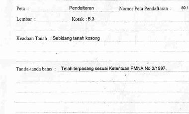 Lahan siap bangun Dekat Pantai padang galak pink zone SHM Nego owner