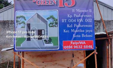 RUMAH CLUSTER MINIMALIS MURAH DI MUSTIKA JAYA BEKASI KOTA