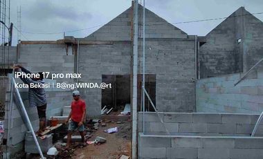 RUMAH CLUSTER MINIMALIS MURAH DI MUSTIKA JAYA BEKASI KOTA