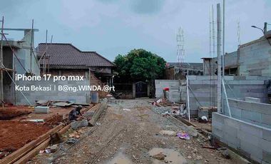 RUMAH CLUSTER MINIMALIS MURAH DI MUSTIKA JAYA BEKASI KOTA