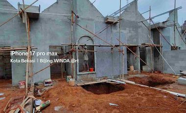 RUMAH CLUSTER MINIMALIS MURAH DI MUSTIKA JAYA BEKASI KOTA