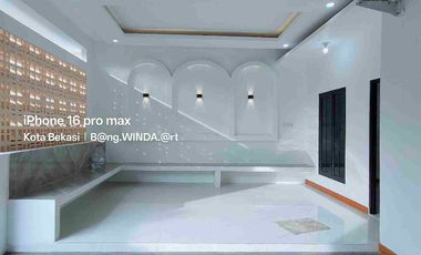 RUMAH CLUSTER MINIMALIS MURAH DI MUSTIKA JAYA BEKASI KOTA