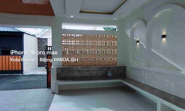 RUMAH CLUSTER MINIMALIS MURAH DI MUSTIKA JAYA BEKASI KOTA