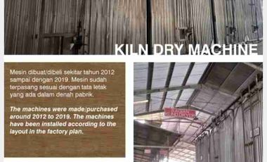 DIJUAL PABRIK PLYWOOD TEMANGGUNG INCLUDE MESIN