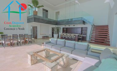 Penthouse con 6 recámaras, terraza, jacuzzi y vista al mar