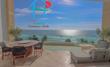 Penthouse con 6 recámaras, terraza, jacuzzi y vista al mar