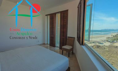Penthouse con 6 recámaras, terraza, jacuzzi y vista al mar