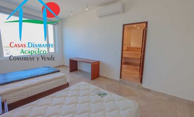 Penthouse con 6 recámaras, terraza, jacuzzi y vista al mar